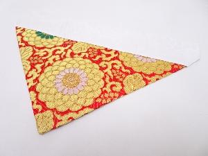 K100　未使用品　本金金襴打敷